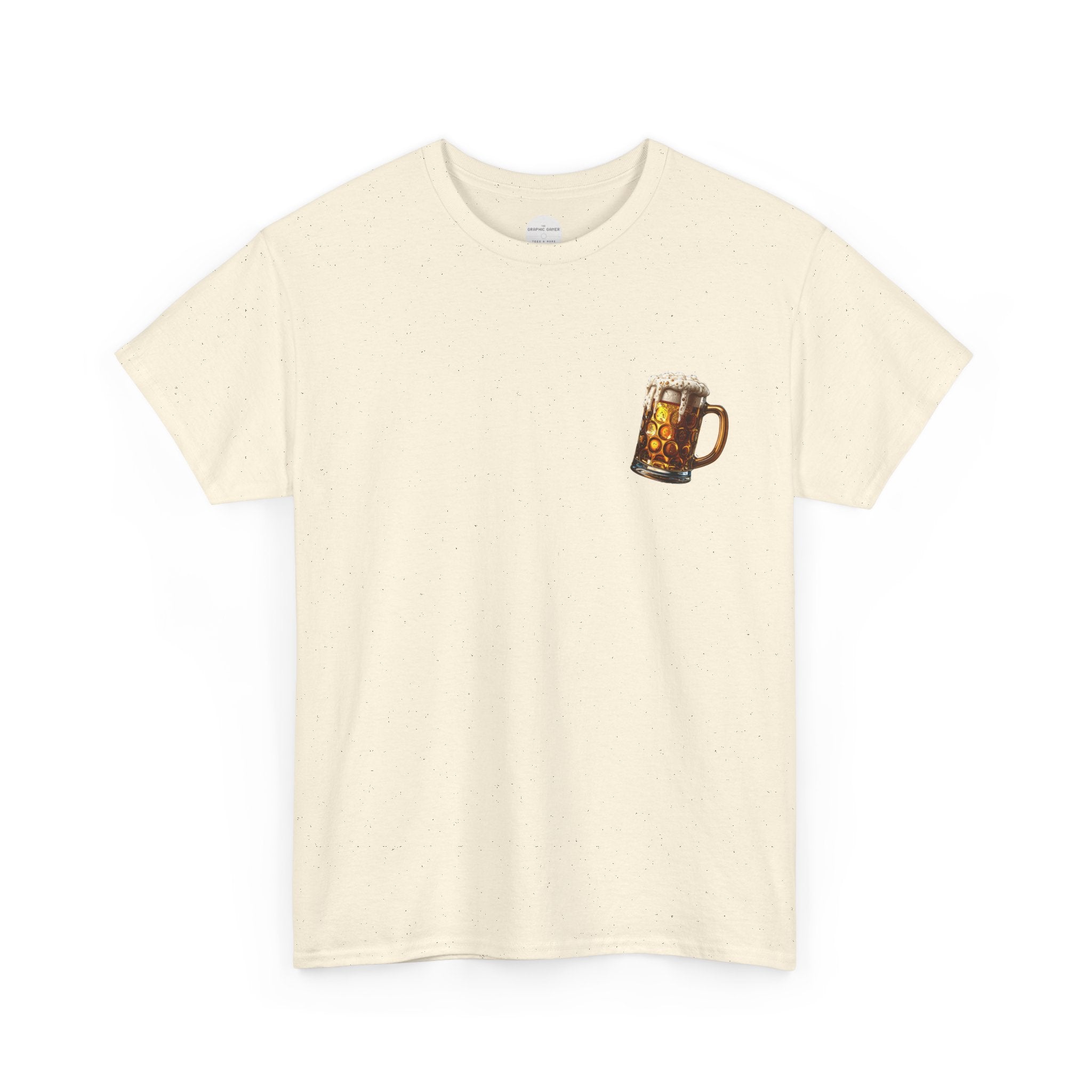 Beer Mug "Printed Patch" Graphic Tee