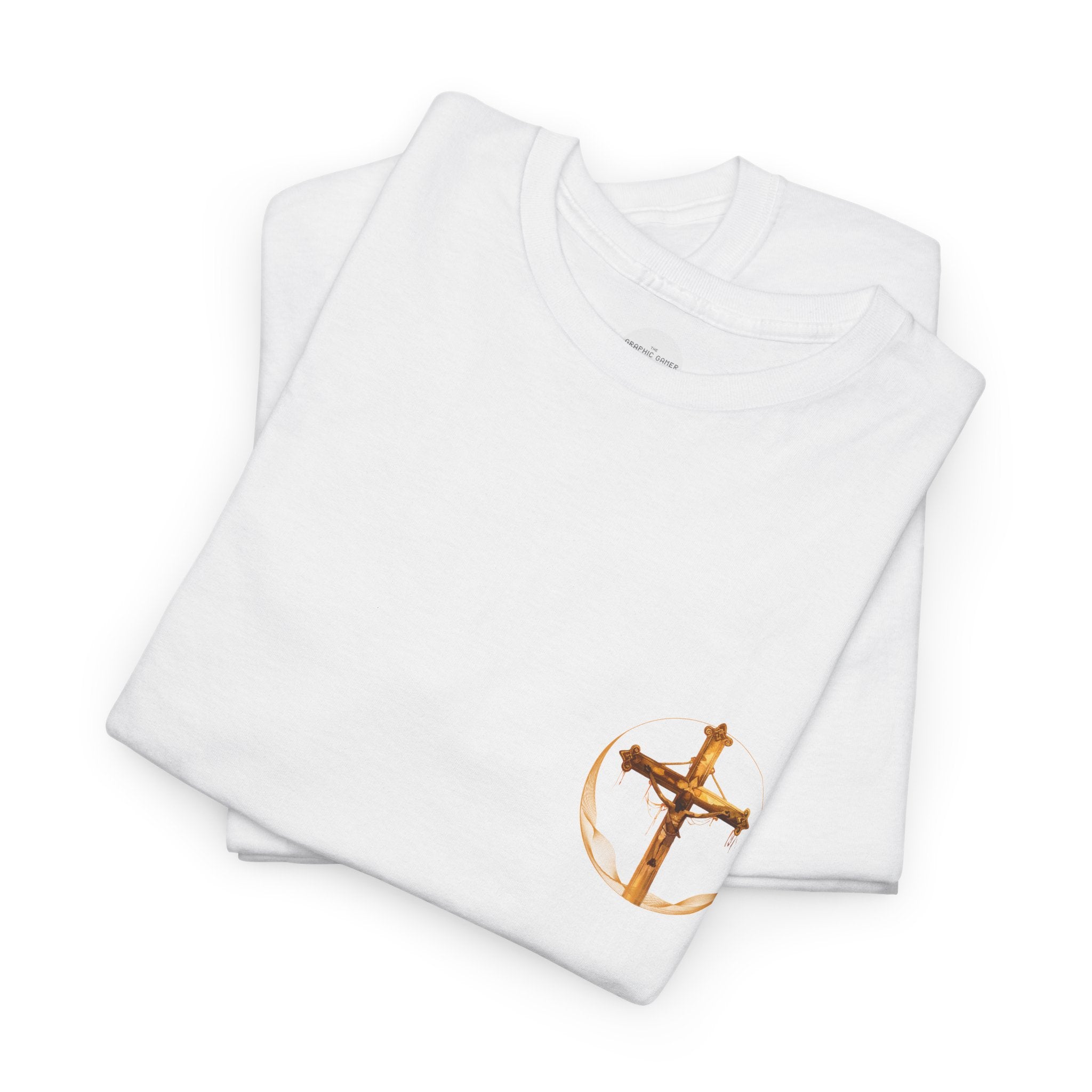 Watercolor Cross Faith-Based Graphic Tee