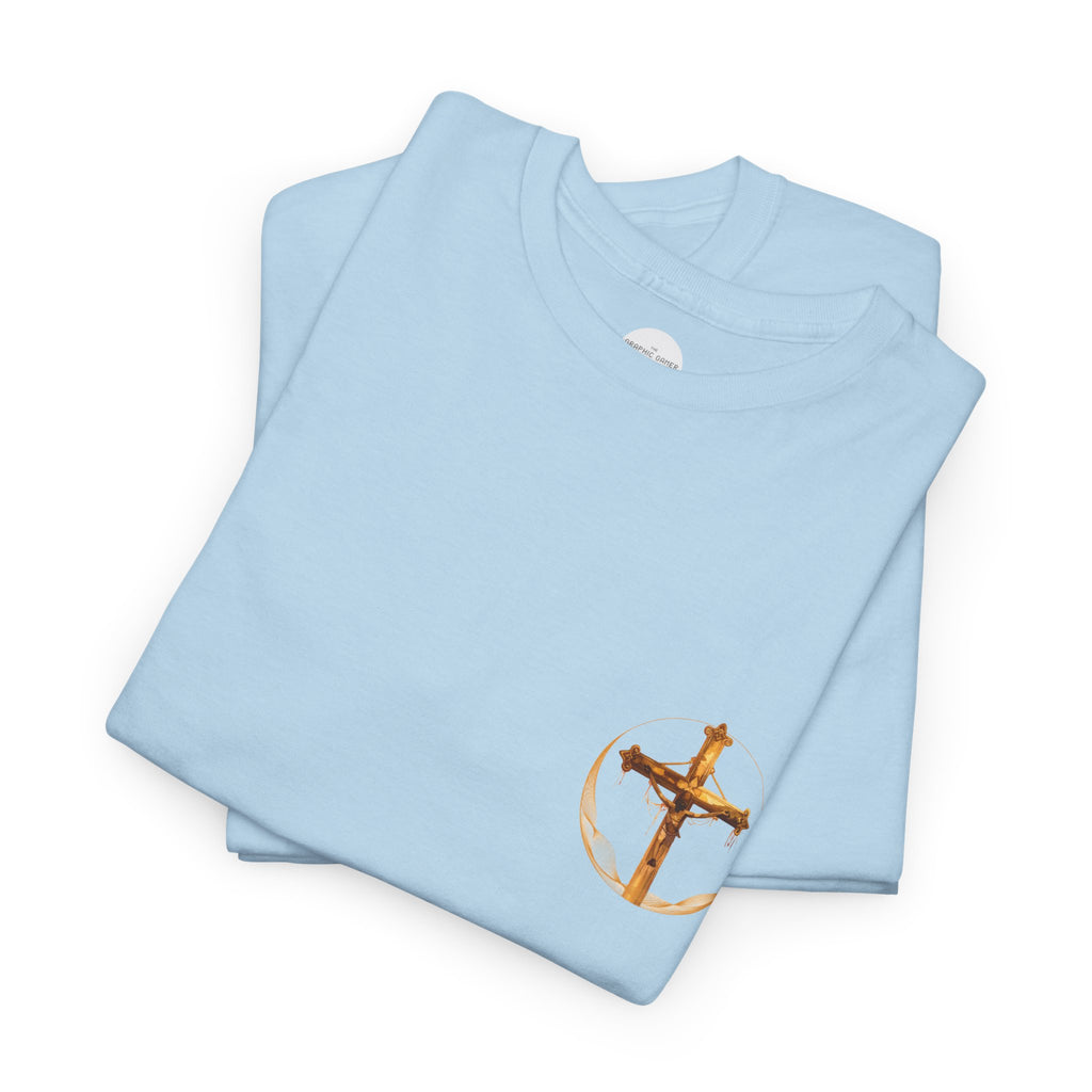 Watercolor Cross Faith-Based Graphic Tee
