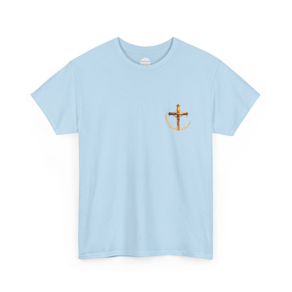 Watercolor Cross Faith-Based Graphic Tee