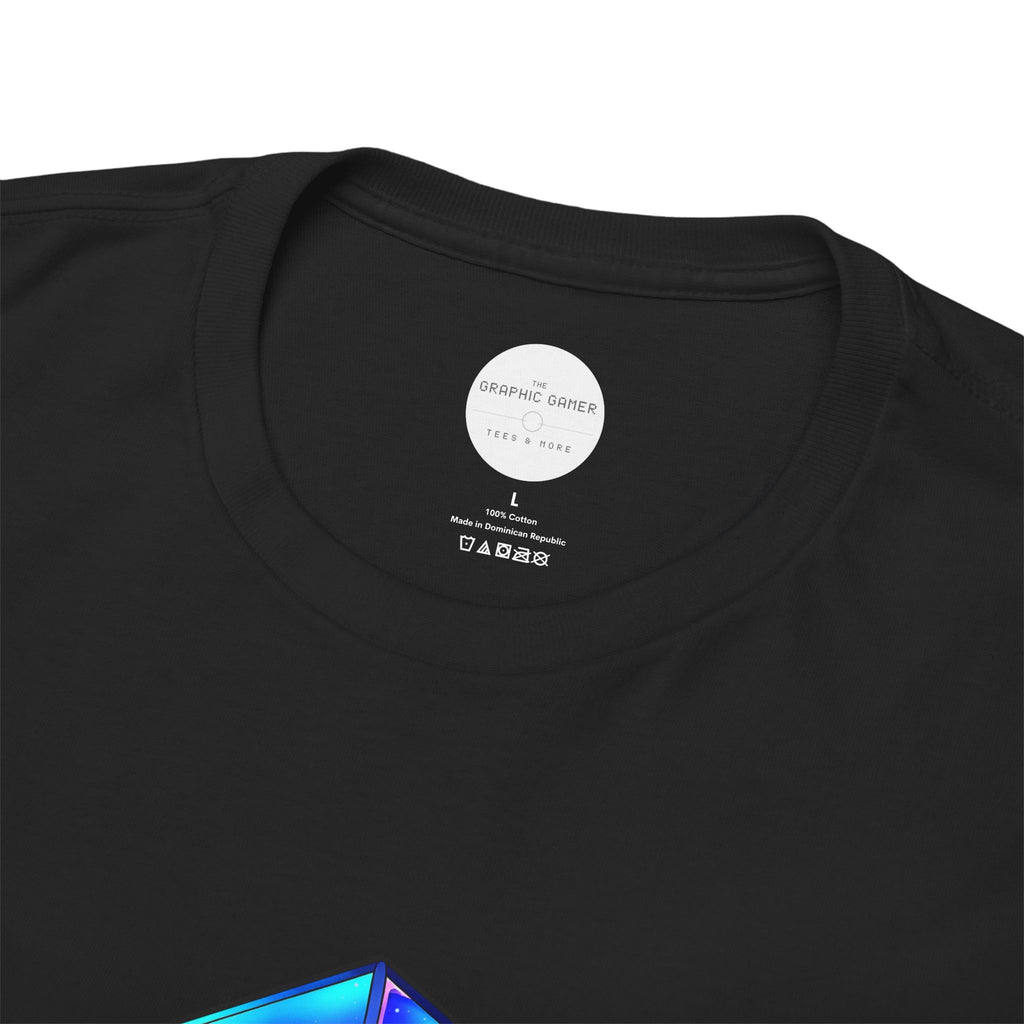 Mystery D20 Graphic Tee with Sleeve Designs
